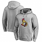 Ottawa Senators Gray All Stitched Pullover Hoodie,baseball caps,new era cap wholesale,wholesale hats